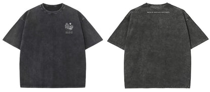 Black Oversized "M$N" T-Shirt